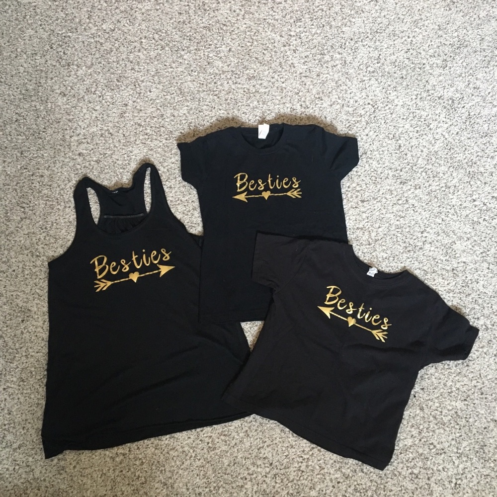 Mommy and Me Besties Shirts